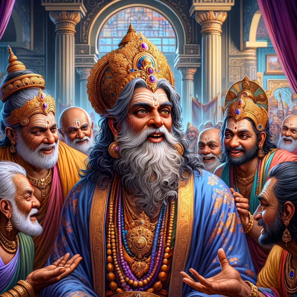 King Dasharatha Informed of Rama’s Impending Marriage